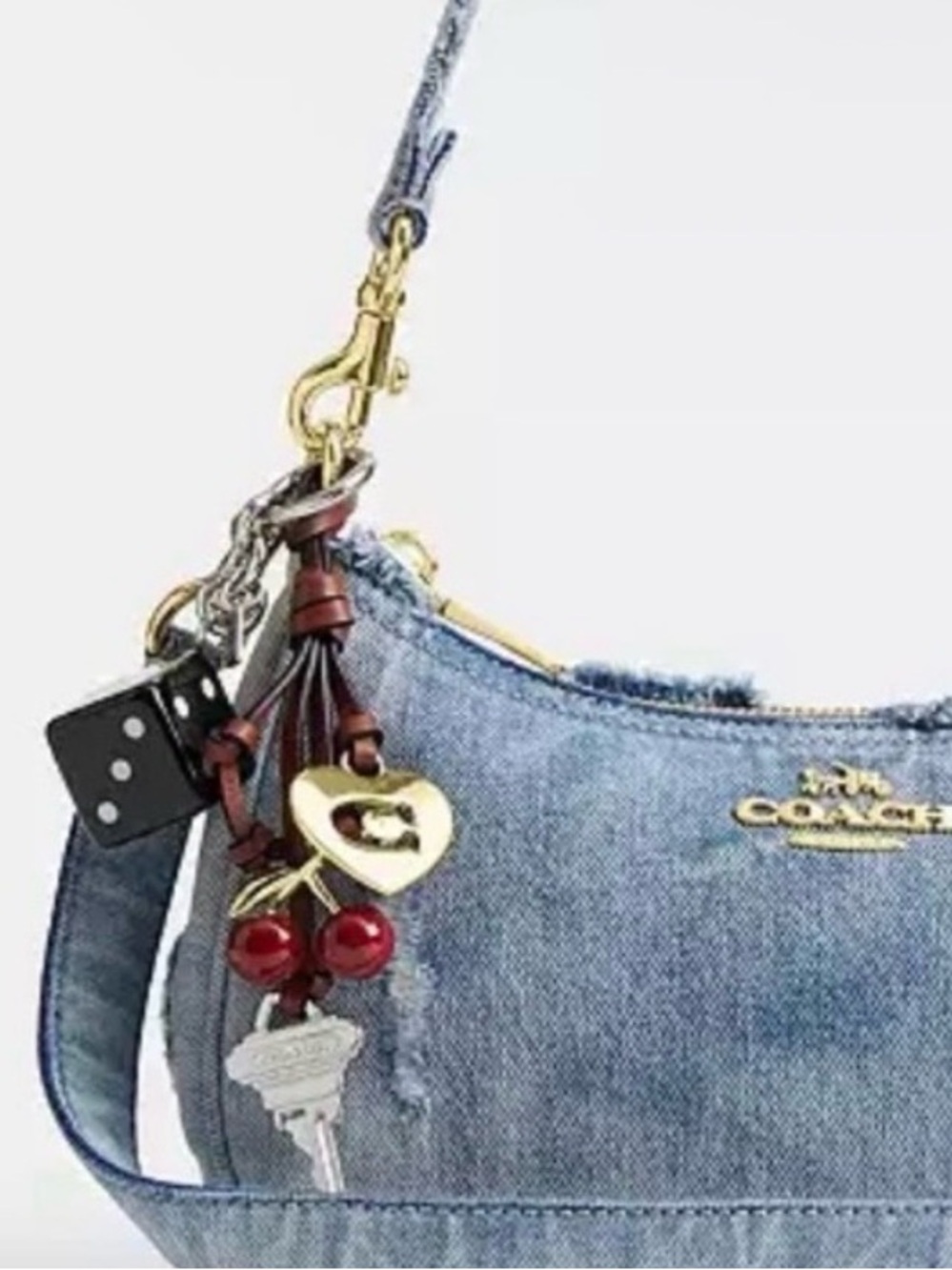 Coach Cherry/C Logo Charms from Teri Bag